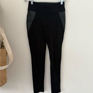 Ci Sono Black High-Waisted Leggings